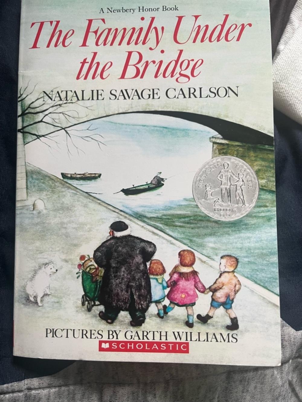 The Family Under The Bridge Natalie Savage Carlson Scholastic Newbery Honor Book